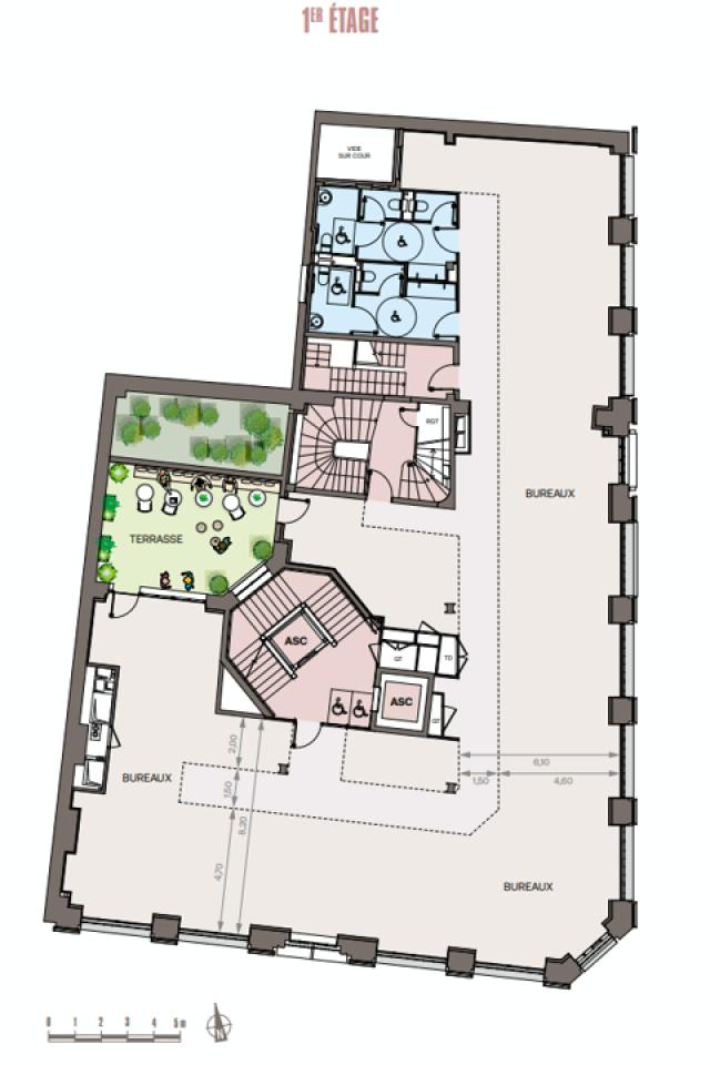 Bureau Paris 3776m² Location bureau Paris OLBUR2101408 8